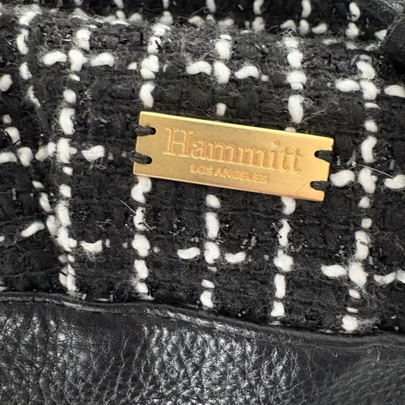 NWT Hammitt small Cooper - Midnight Trellis Black - Picture 4 of 7